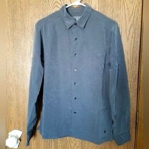 Royal Robbins Men's Hiking Shirt | Long Sleeve | Grey | Small